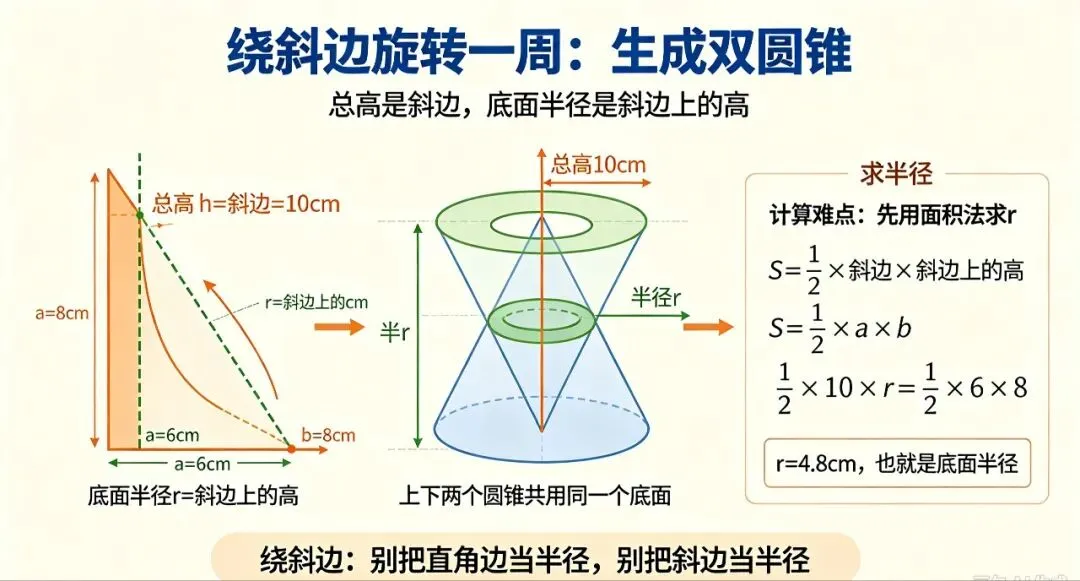 初中数学重难点|直角三角尺旋转问题(中考必考)宝妈通俗精讲-第3张图片-四季读书网