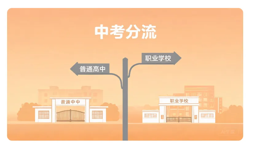 中考分流的真相!普高率到底是多少? 考不上普高的孩子,最后都去哪了?-第1张图片-四季读书网