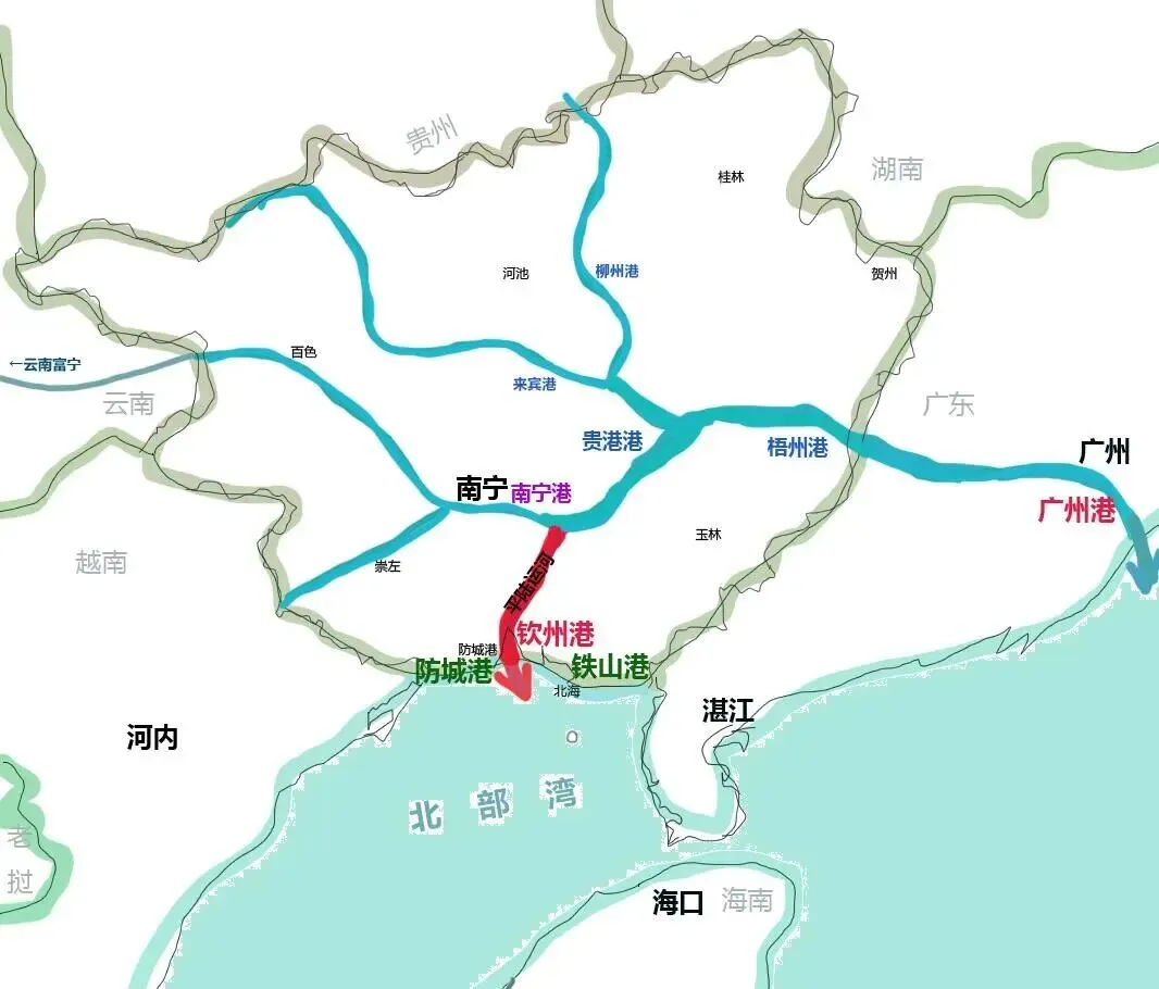高考地理中的平陆运河-第2张图片-四季读书网