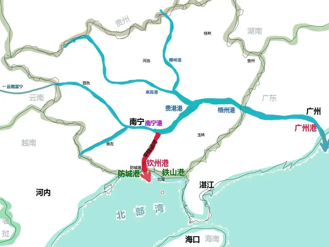 高考地理中的平陆运河-第4张图片-四季读书网