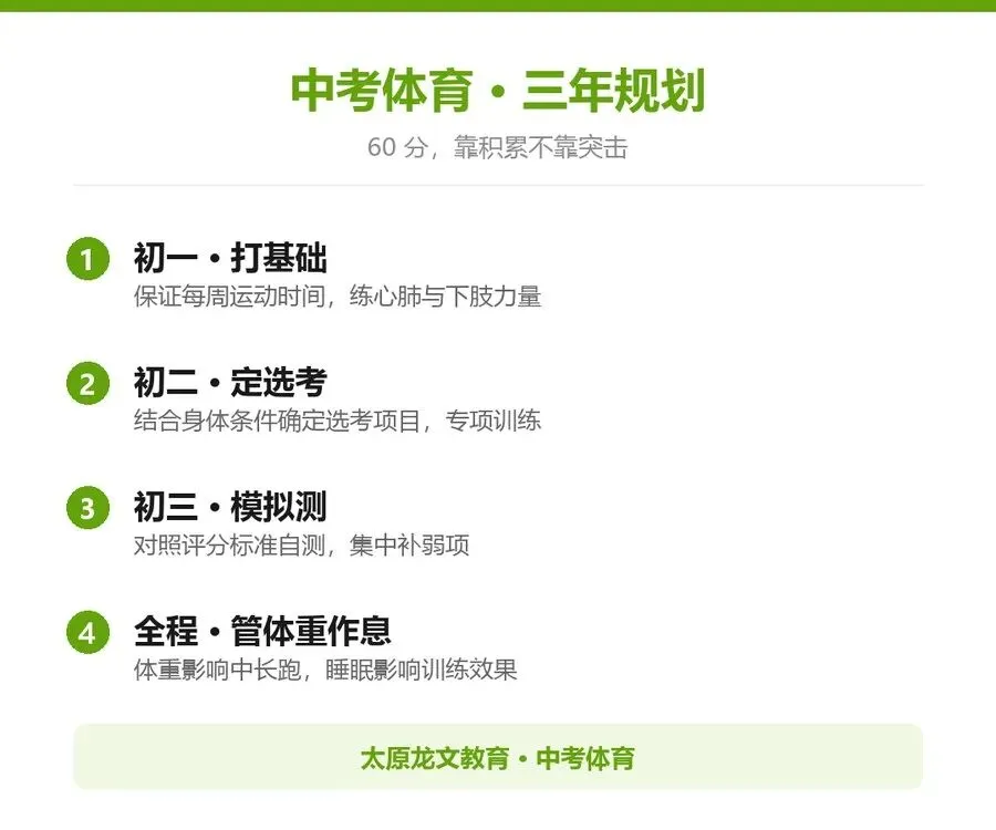 中考体育 60 分:这 60 分,是中考里最不该丢的分-第3张图片-四季读书网