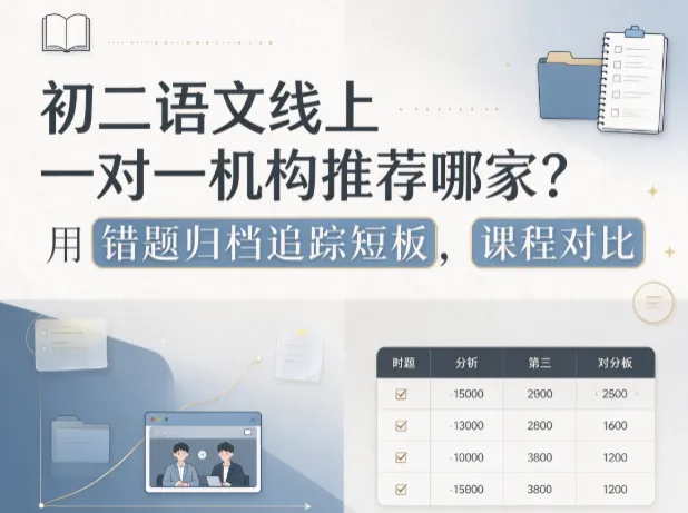 初二语文线上一对一机构推荐哪家?学海兔依托错题归档追踪短板做课程对比-第1张图片-四季读书网