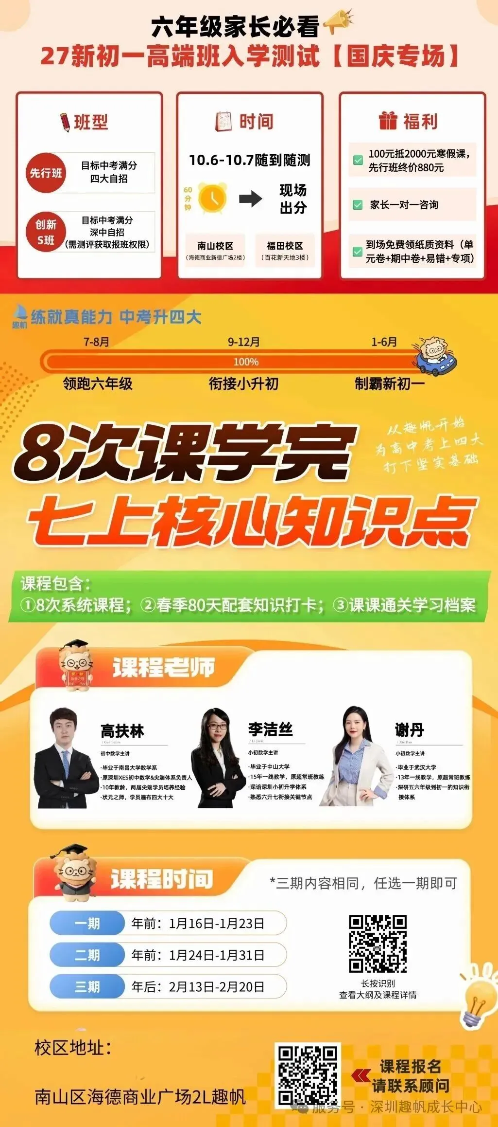 中考状元之师领衔 | 提早规划新初一-第1张图片-四季读书网
