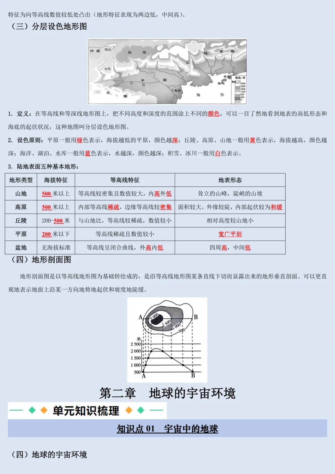 【初一】2026秋七年级上册地理粤人版全册核心知识点梳理汇总,有完整版可打印,建议家长领取一份打印给孩子!-第11张图片-四季读书网