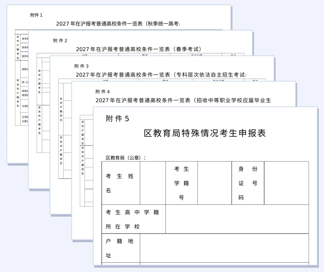 2027上海高考报名通知发布,中职生重点看这5条-第3张图片-四季读书网 2027上海高考报名通知发布,中职生重点看这5条-第3张图片-四季读书网