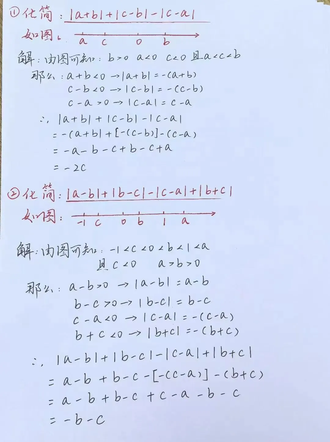 初一难点|绝对值之和的最小值,一招搞定-第2张图片-四季读书网
