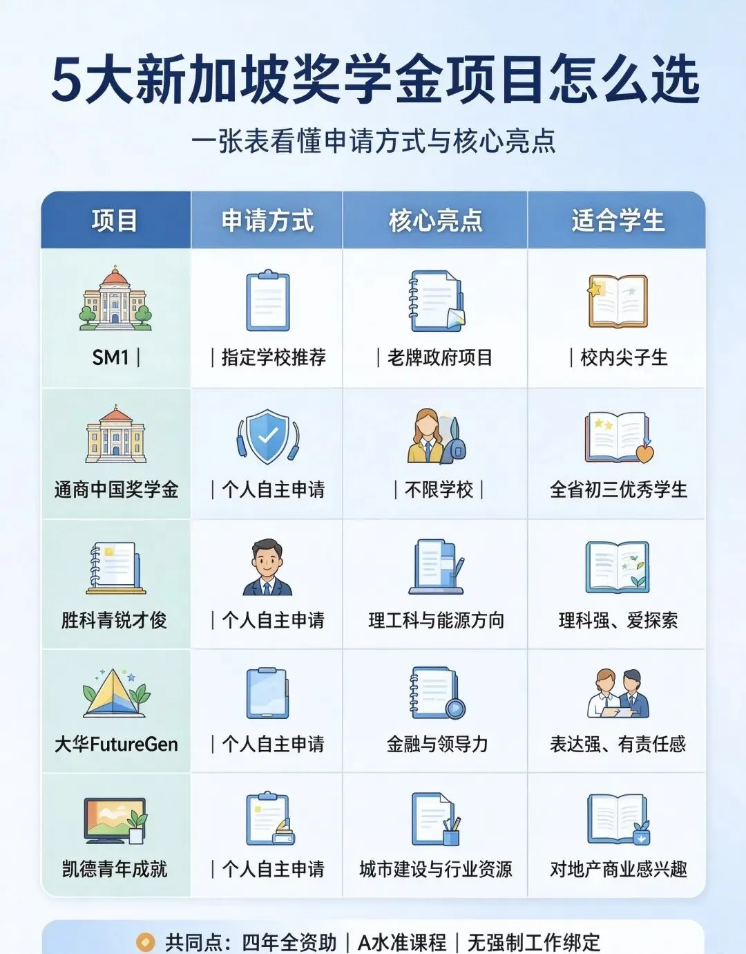 初三尖子生零成本留学新加坡!SM1、通商、大华、胜科、凯德奖学金一文读懂-第2张图片-四季读书网
