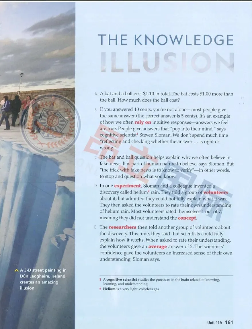 重点高中分班考的英语,已经不和“中考”在一个世界了:Reading Explorer 3 才刚摸到门-第18张图片-四季读书网