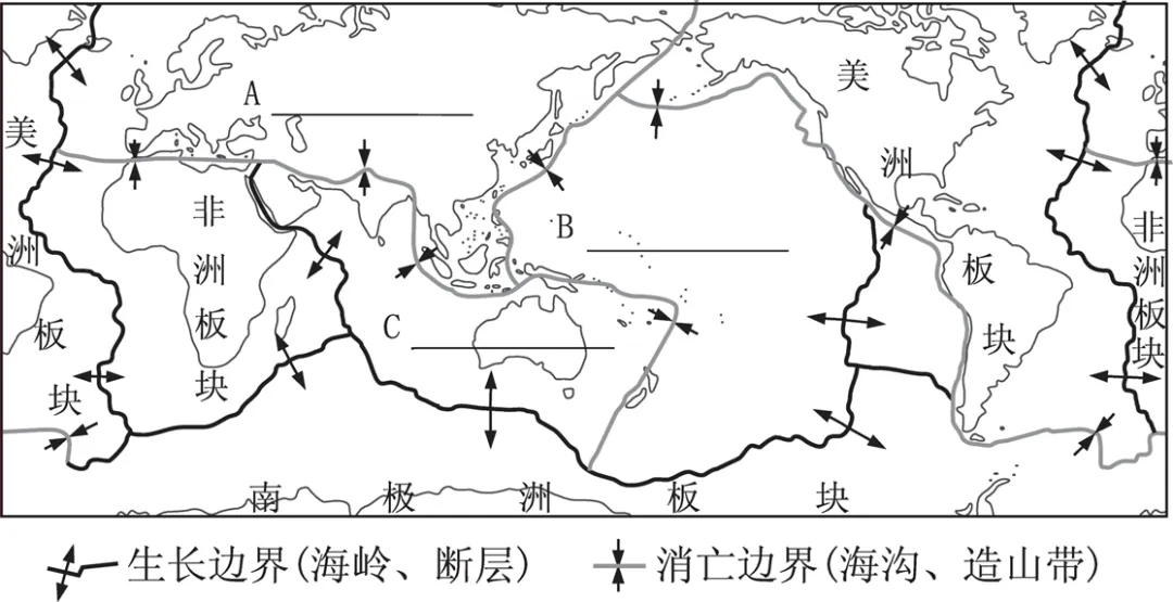 高考自然地理黑白地图,超清晰!-第35张图片-四季读书网 高考自然地理黑白地图,超清晰!-第35张图片-四季读书网
