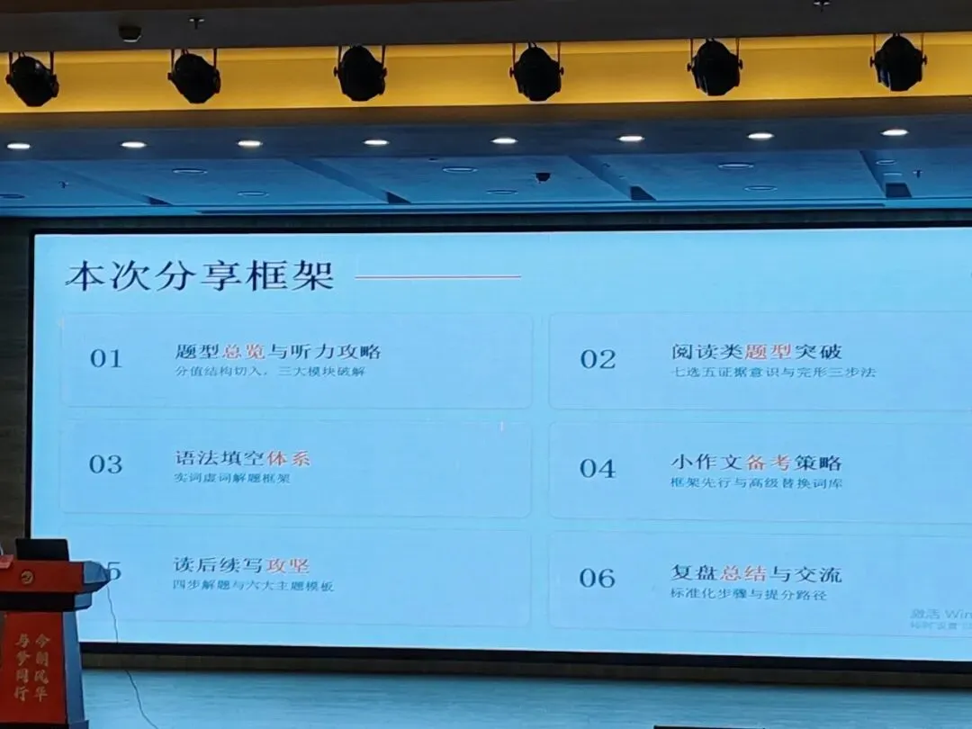 备考赋能,蓄力冲刺丨高考英语专题讲座走进泽国中学-第4张图片-四季读书网