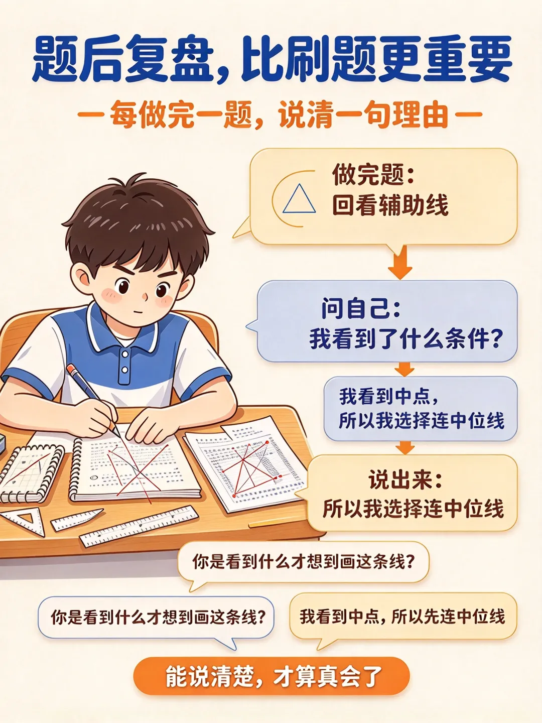 初二几何辅助线:记住这 5 个 ＂信号＂,看到题目就能快速找到思路-第2张图片-四季读书网