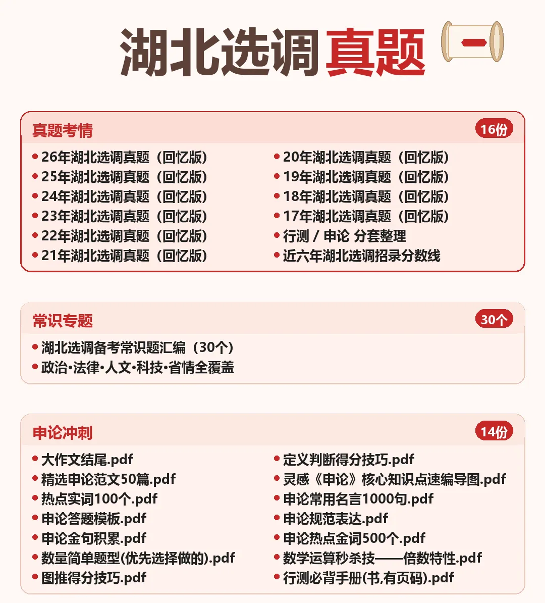 2027年湖北定向选调历年真题,需要的可以保存-第6张图片-四季读书网 2027年湖北定向选调历年真题,需要的可以保存-第6张图片-四季读书网