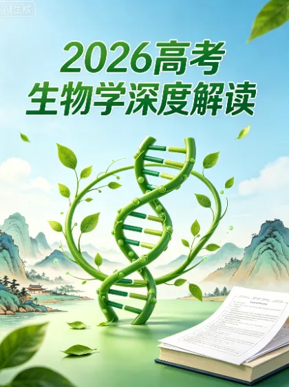 2026年高考生物学深度解读:藏在试卷里的健康初心与乡土情怀-第1张图片-四季读书网 2026年高考生物学深度解读:藏在试卷里的健康初心与乡土情怀-第1张图片-四季读书网