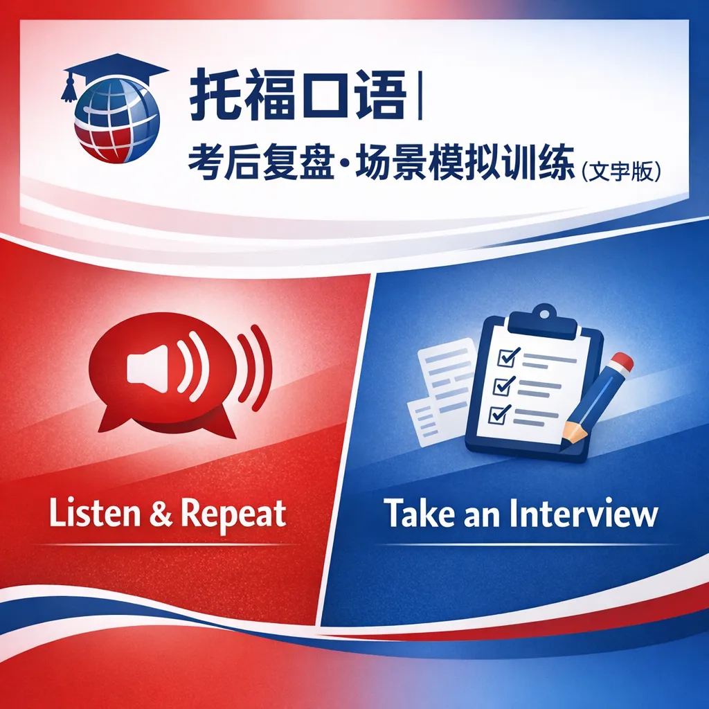 9月30日 托福口语考后复盘|场景模拟(含考试趋势分析)-第1张图片-四季读书网