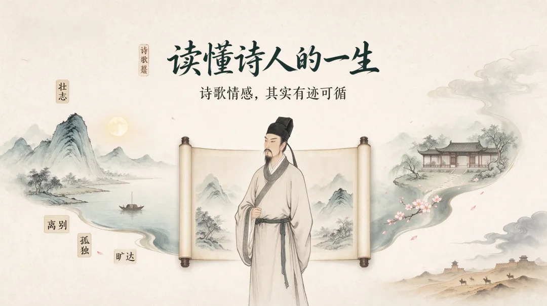 高考诗歌赏析满分密码:吃透古人的一生,秒杀所有情感题-第1张图片-四季读书网 高考诗歌赏析满分密码:吃透古人的一生,秒杀所有情感题-第1张图片-四季读书网