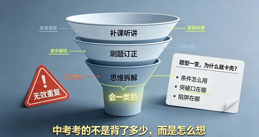初三孩子课没少补、题没少刷,成绩为何迟迟不涨?-第2张图片-四季读书网
