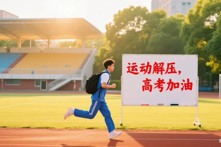 高考期间压力大?运动解压秘籍,让你心态 “稳如泰山”-第1张图片-四季读书网