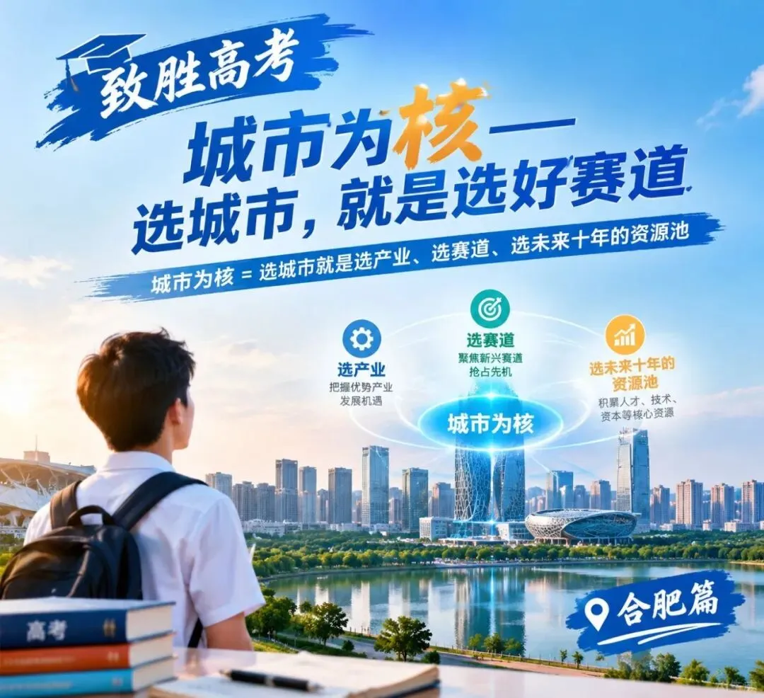 致胜高考:城市为核(合肥篇)——选城市,就是选好赛道-第1张图片-四季读书网