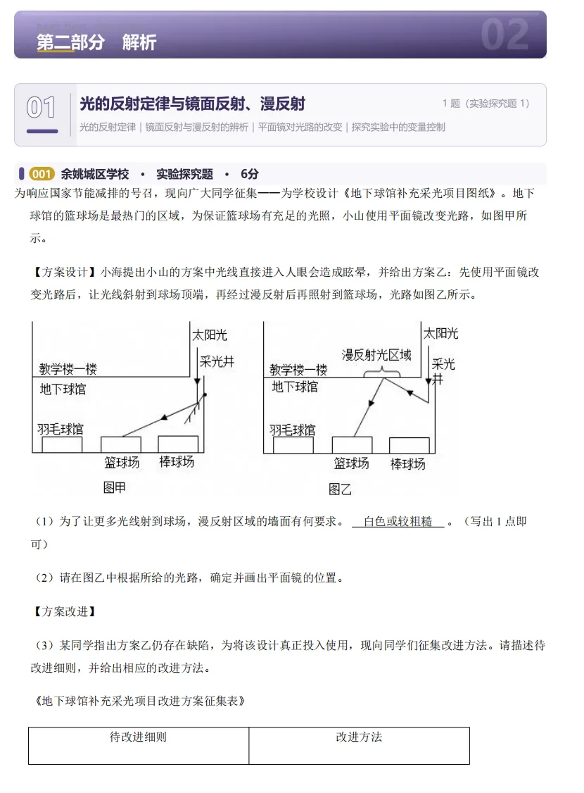 初二上科学必考专题2:期中压轴题合集-第30张图片-四季读书网 初二上科学必考专题2:期中压轴题合集-第30张图片-四季读书网