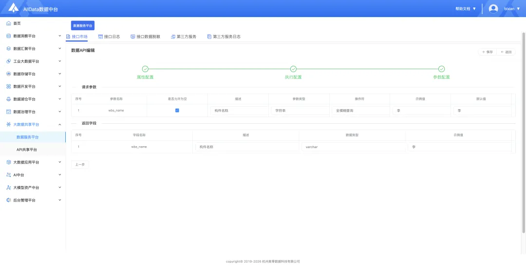 客户真题讲解|趁手好用,AllData搭建大数据共享平台,集成开源项目Apiserver/SqlRest,建设数据服务平台/API共享平台-第6张图片-四季读书网