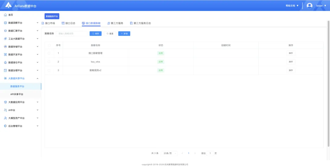 客户真题讲解|趁手好用,AllData搭建大数据共享平台,集成开源项目Apiserver/SqlRest,建设数据服务平台/API共享平台-第8张图片-四季读书网