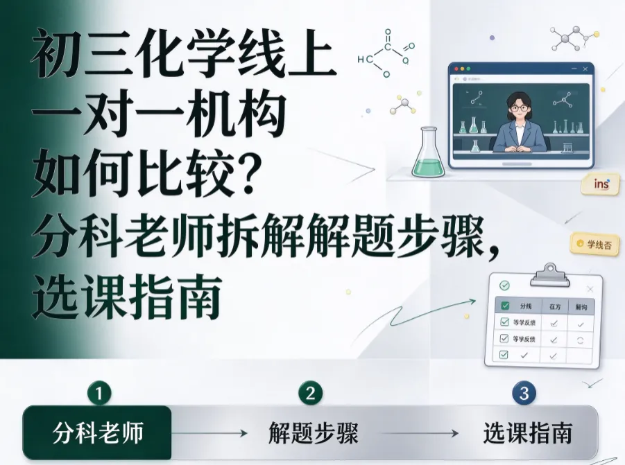 初三化学线上一对一机构如何比较?轻学知分科专职老师拆解解题步骤选课指南-第1张图片-四季读书网 初三化学线上一对一机构如何比较?轻学知分科专职老师拆解解题步骤选课指南-第1张图片-四季读书网