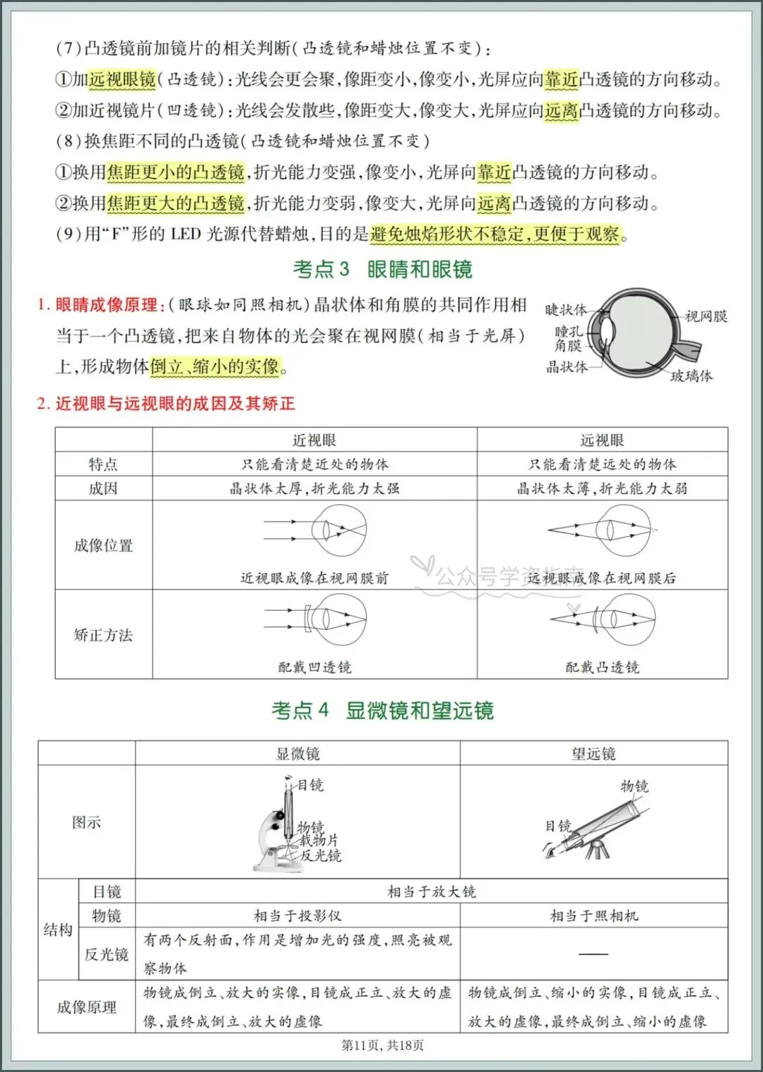 初二物理|2026年八年级上册物理全册知识点提纲汇总,期中复习必背知识点!-第10张图片-四季读书网 初二物理|2026年八年级上册物理全册知识点提纲汇总,期中复习必背知识点!-第10张图片-四季读书网