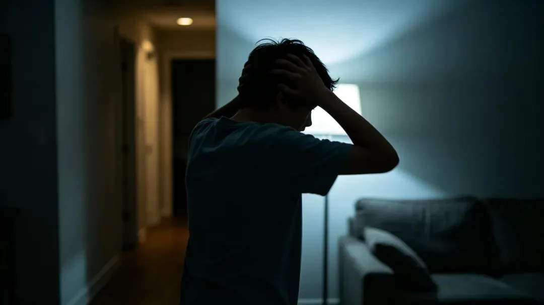 初一少年深夜两次慌张转圈:原来再大的孩子,夜里也会偷偷害怕-第2张图片-四季读书网