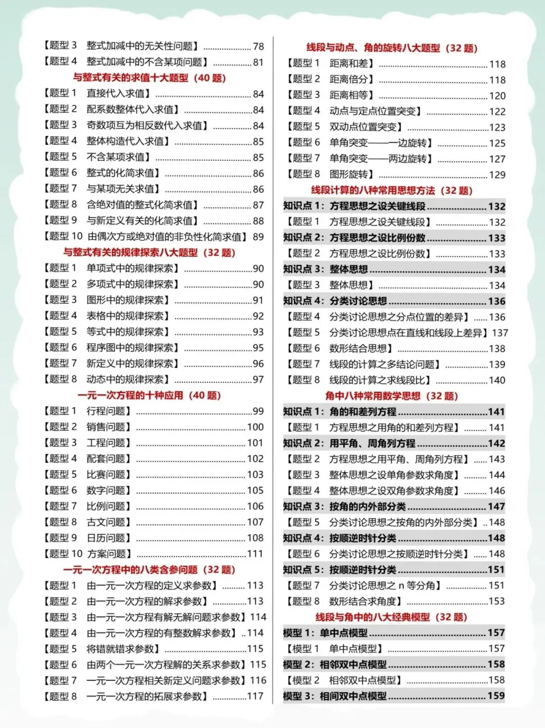 【初一新版 】2026 年七年级上册数学重难点专题培优专项训练,附答案,电子打印版!-第3张图片-四季读书网 【初一新版 】2026 年七年级上册数学重难点专题培优专项训练,附答案,电子打印版!-第3张图片-四季读书网