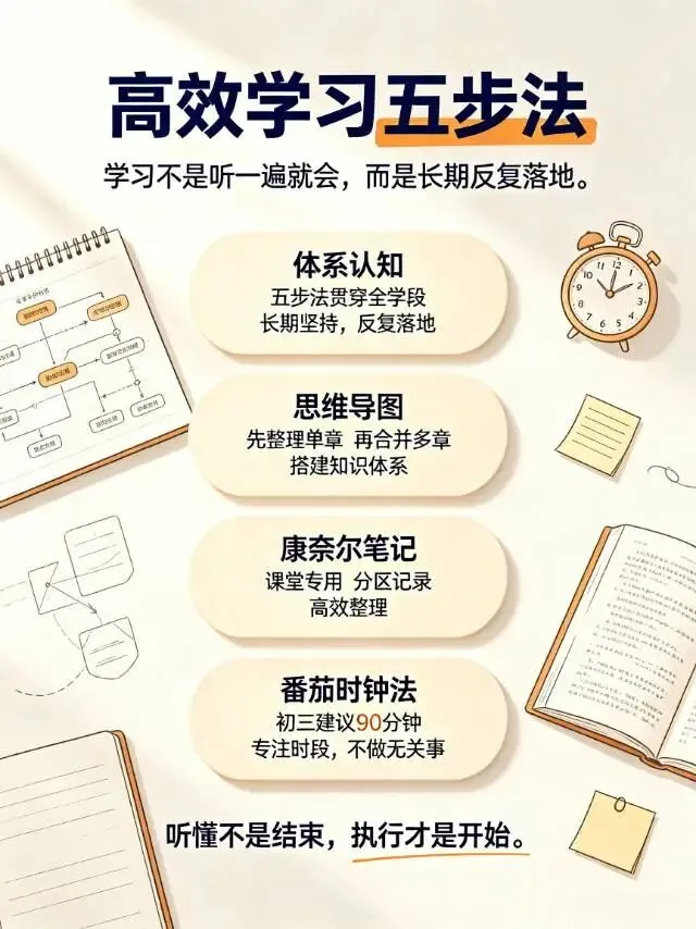 理清精力边界,掌握科学学习方法,突破初三学习瓶颈-第4张图片-四季读书网 理清精力边界,掌握科学学习方法,突破初三学习瓶颈-第4张图片-四季读书网