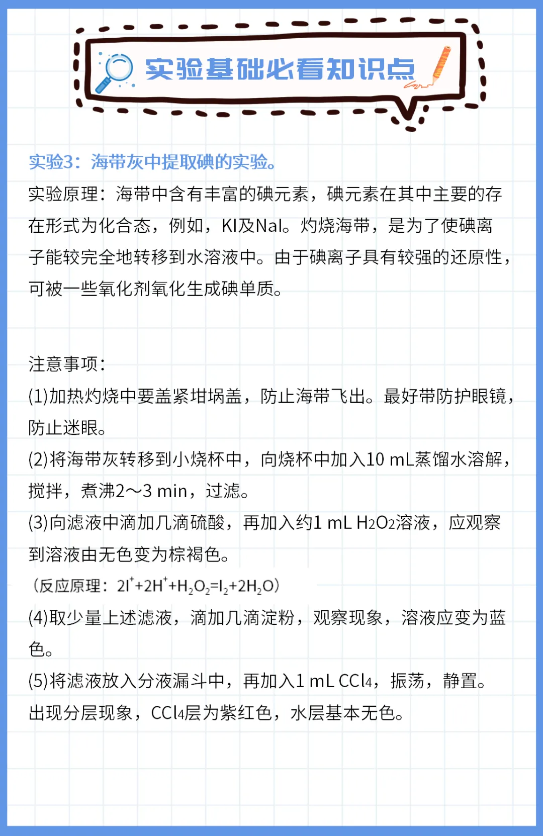高考化学实验基础必看知识点汇总-第19张图片-四季读书网
