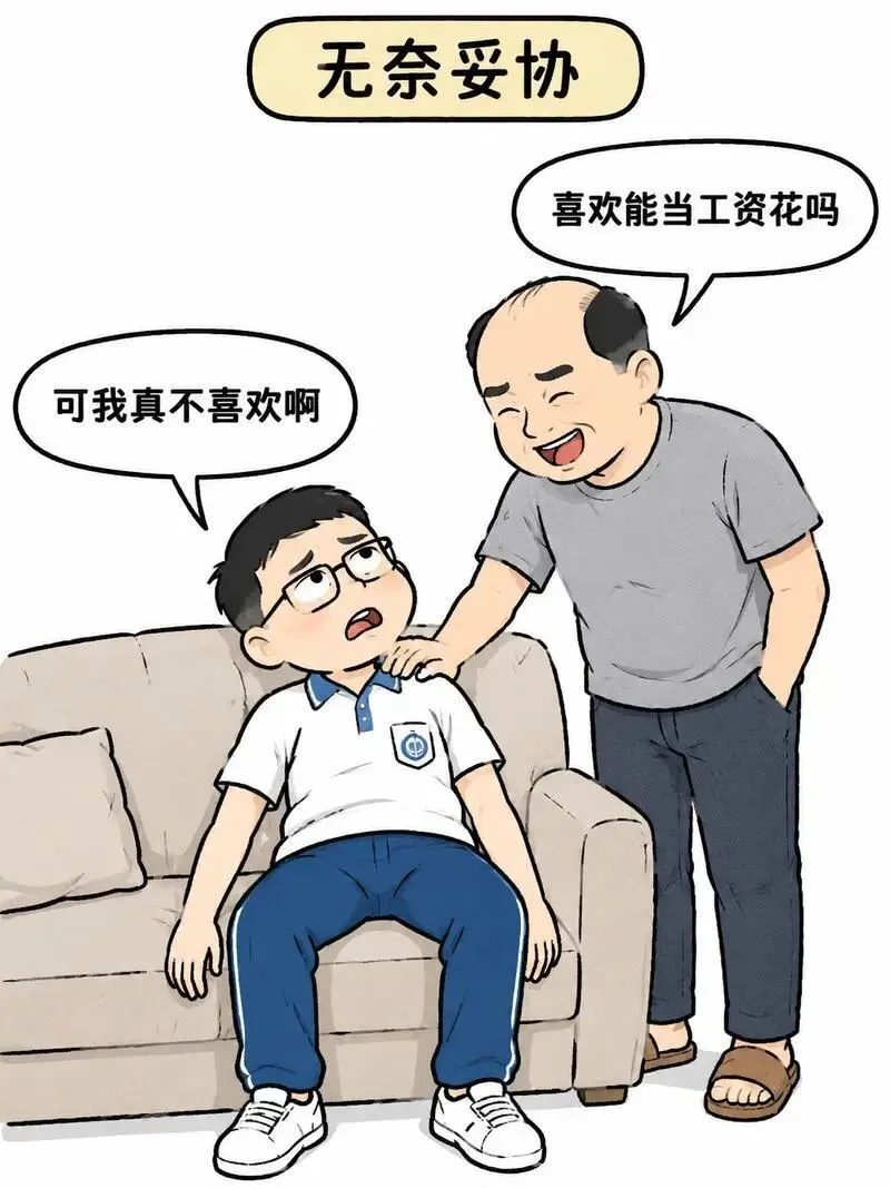 高考填志愿,父子起了争执.儿子“爸我想学动画设计”爸爸“那玩意能当饭吃吗”儿子“现在动画行业很火的”爸爸“听我的,学土木稳定”儿-第3张图片-四季读书网