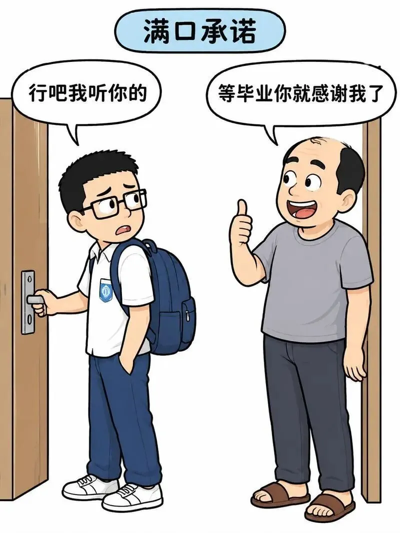 高考填志愿,父子起了争执.儿子“爸我想学动画设计”爸爸“那玩意能当饭吃吗”儿子“现在动画行业很火的”爸爸“听我的,学土木稳定”儿-第4张图片-四季读书网