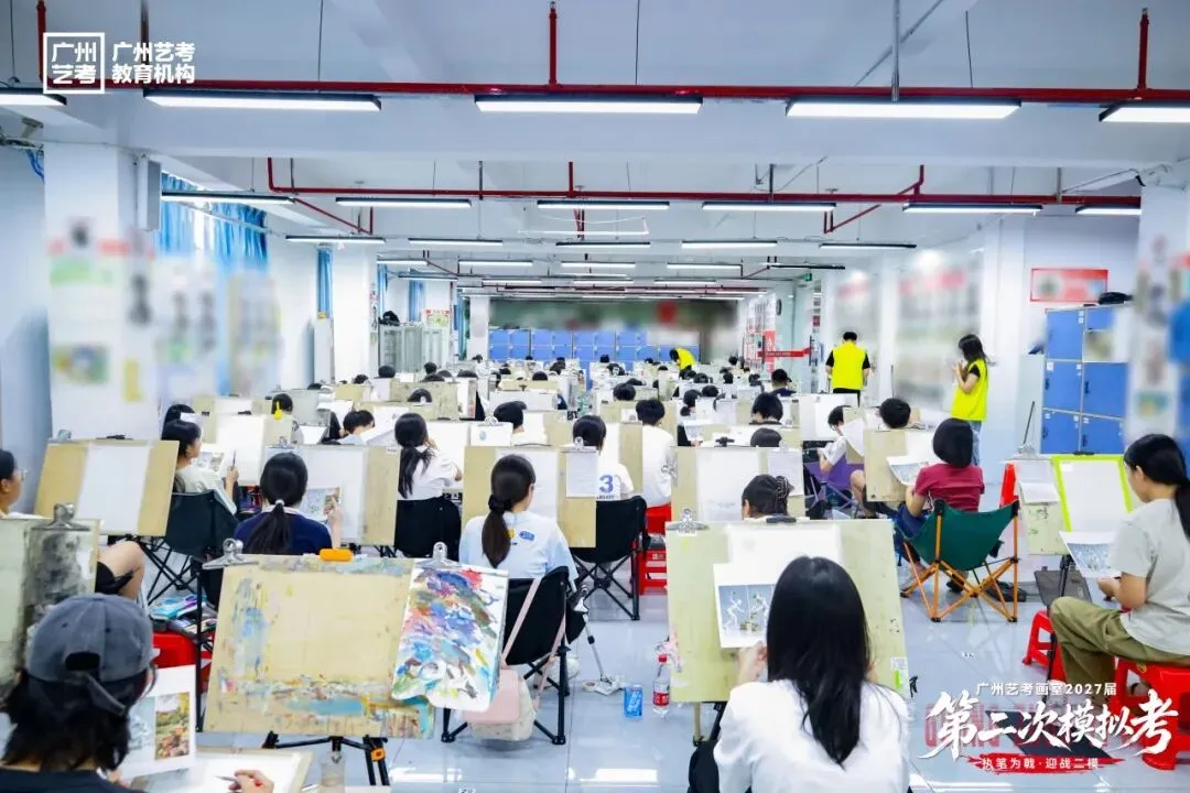 执笔为戟,迎战二模|广州艺考第二次模拟考试纪实-第21张图片-四季读书网