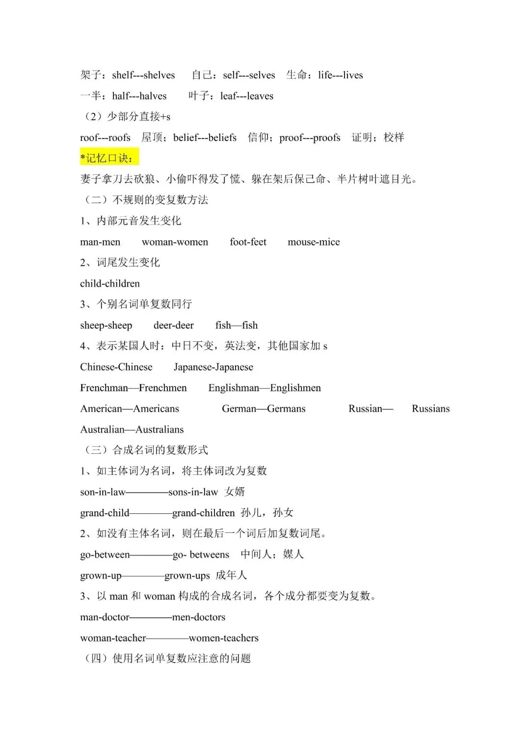 2026年成人高考专升本【英语】考点汇编-第2张图片-四季读书网 2026年成人高考专升本【英语】考点汇编-第2张图片-四季读书网