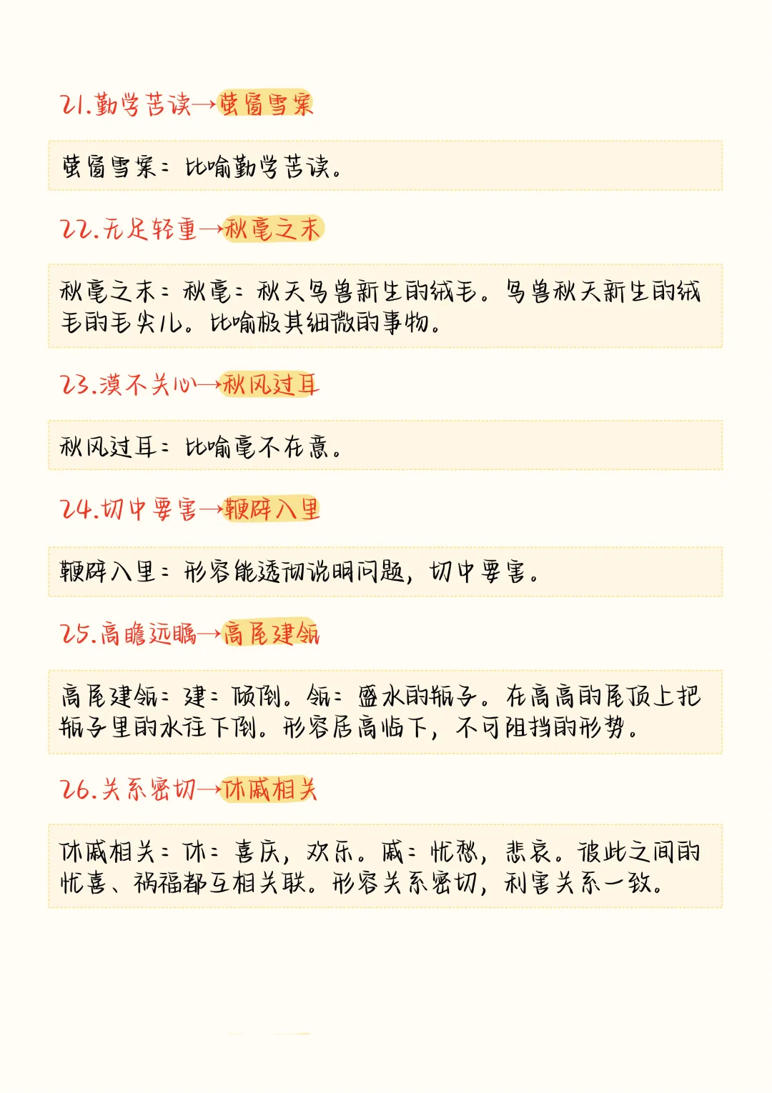 高考语文作文高级感词语,八字词语、四字成语立马提升了作文档次-第16张图片-四季读书网 高考语文作文高级感词语,八字词语、四字成语立马提升了作文档次-第16张图片-四季读书网