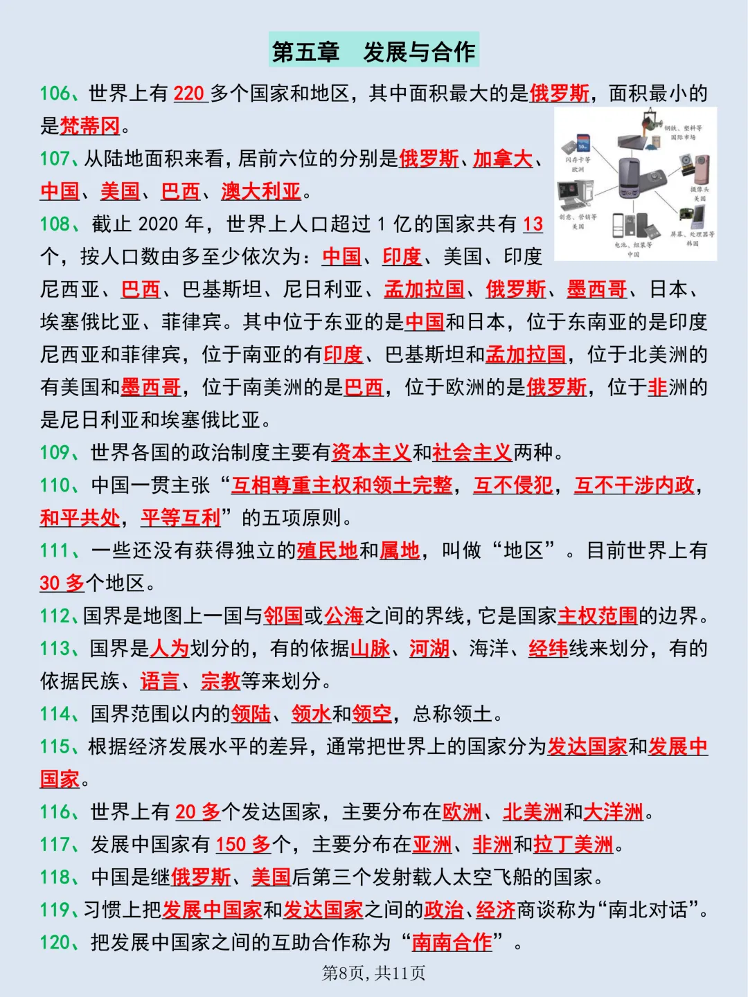 【初一】2026秋七年级上册地理重要知识点归纳总结,有完整版可打印,建议家长领取一份打印给孩子!-第10张图片-四季读书网 【初一】2026秋七年级上册地理重要知识点归纳总结,有完整版可打印,建议家长领取一份打印给孩子!-第10张图片-四季读书网