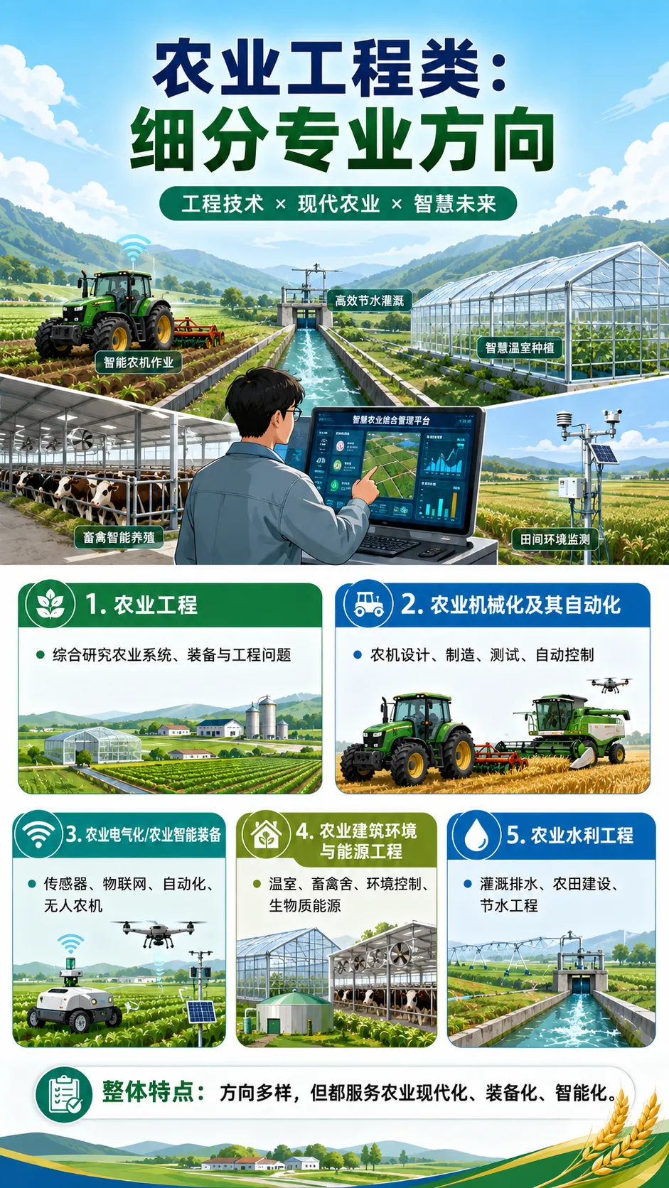 高考志愿科普系列之专业介绍 21|农业工程类-第5张图片-四季读书网 高考志愿科普系列之专业介绍 21|农业工程类-第5张图片-四季读书网