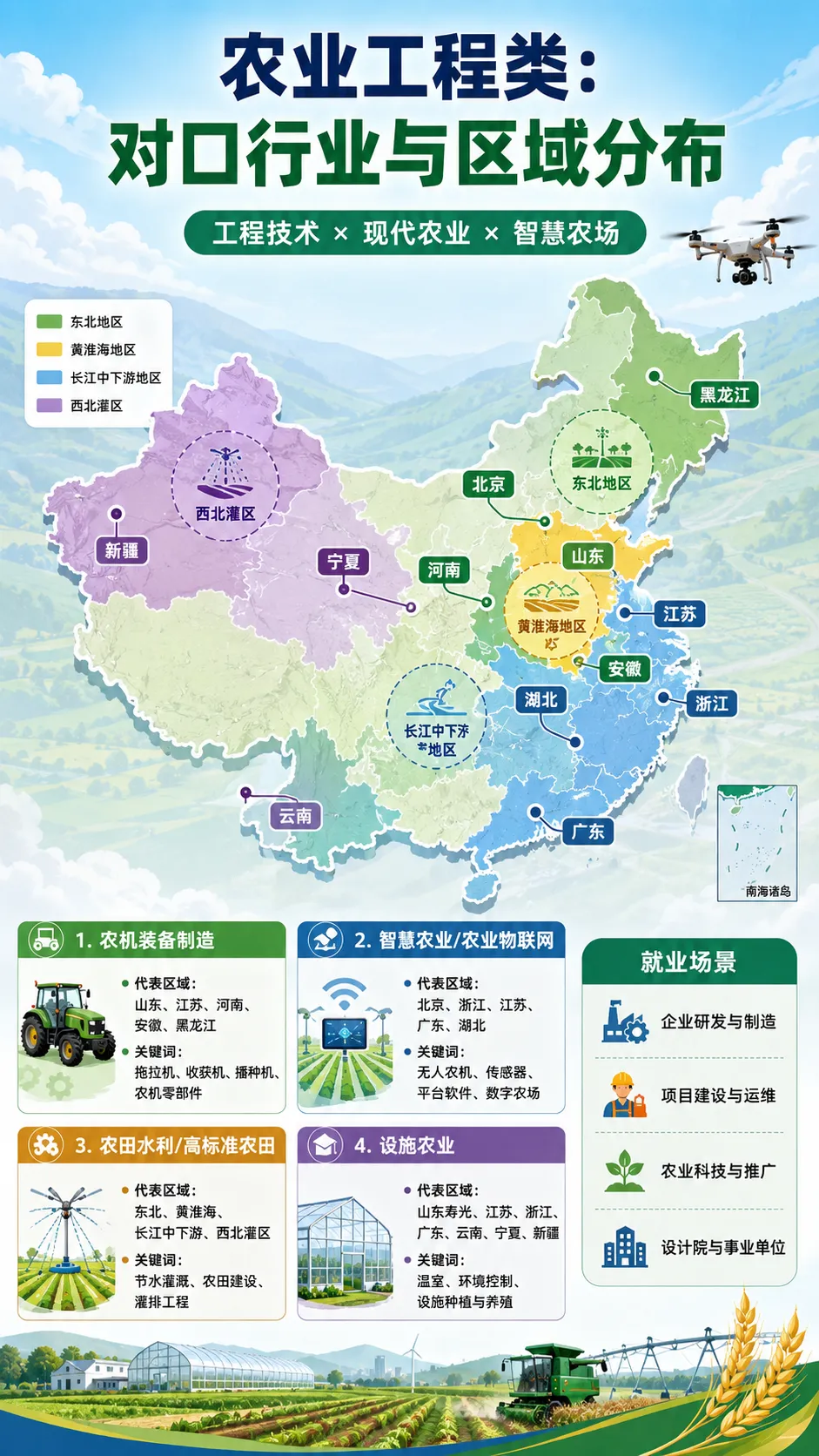 高考志愿科普系列之专业介绍 21|农业工程类-第7张图片-四季读书网 高考志愿科普系列之专业介绍 21|农业工程类-第7张图片-四季读书网
