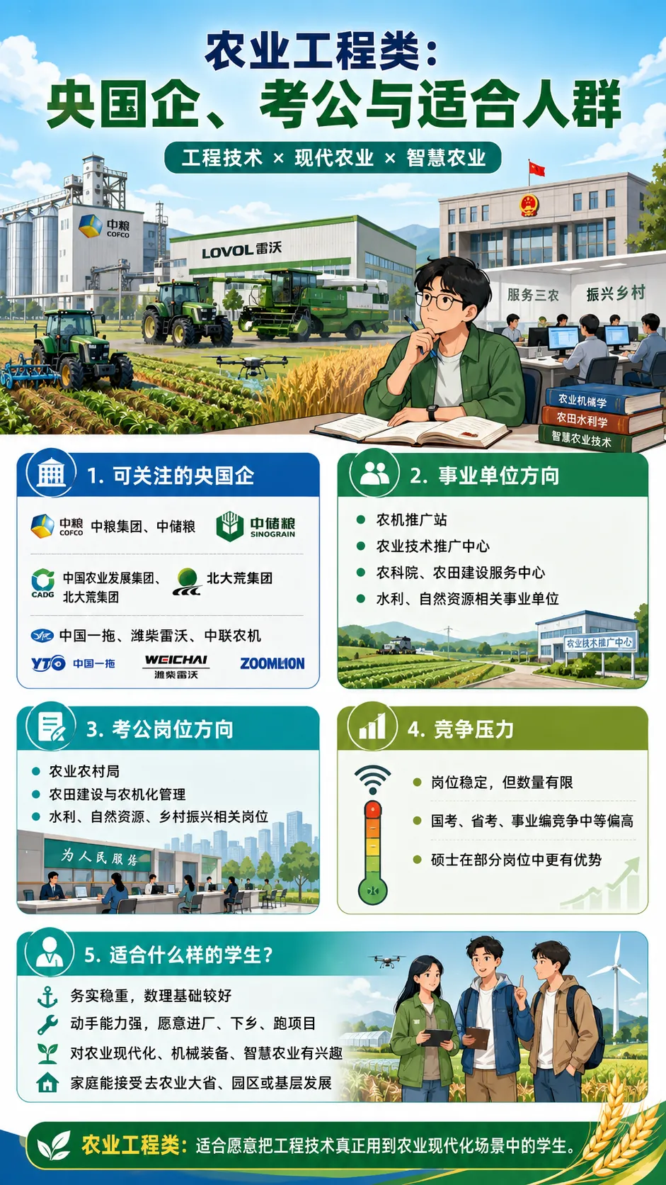 高考志愿科普系列之专业介绍 21|农业工程类-第12张图片-四季读书网 高考志愿科普系列之专业介绍 21|农业工程类-第12张图片-四季读书网