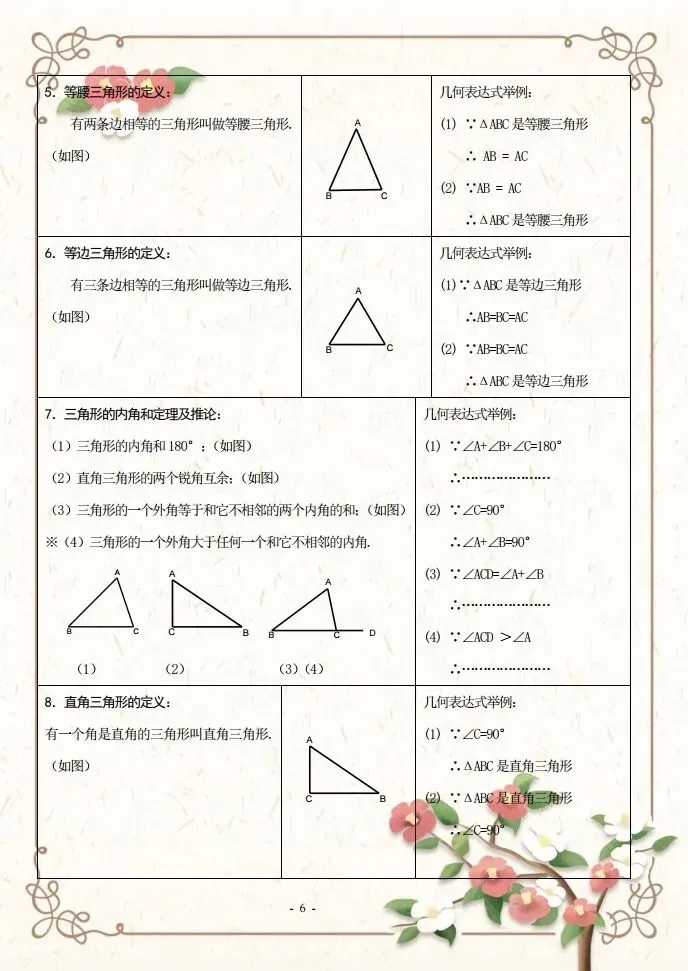 初二数学知识点-第7张图片-四季读书网