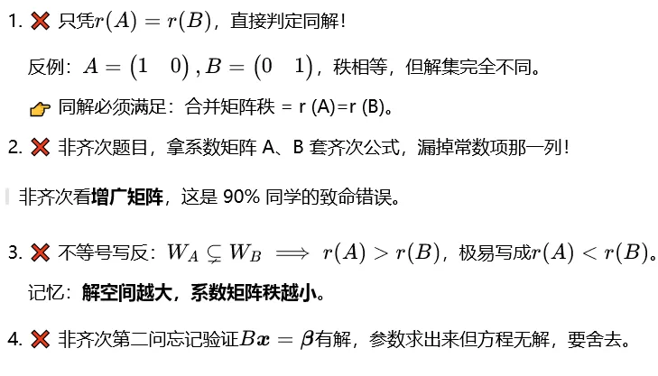 吃透这一类线代证明大题!2024 考研真题同源思路,考场直接套用-第10张图片-四季读书网 吃透这一类线代证明大题!2024 考研真题同源思路,考场直接套用-第10张图片-四季读书网