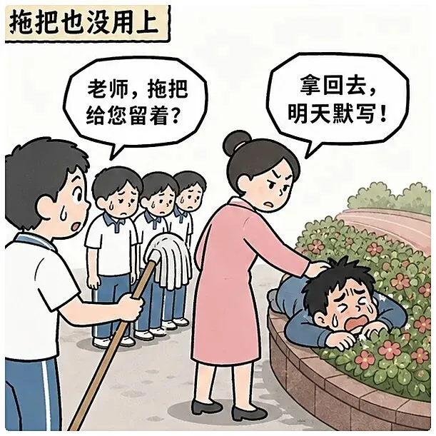 初二的时候,小三带着亲戚来到学校找班主任林老师.班长一声令下,我们四十多号人拿起扫帚、拖把就往外跑.操场边上,林老师正在揪着小三-第3张图片-四季读书网 初二的时候,小三带着亲戚来到学校找班主任林老师.班长一声令下,我们四十多号人拿起扫帚、拖把就往外跑.操场边上,林老师正在揪着小三-第3张图片-四季读书网