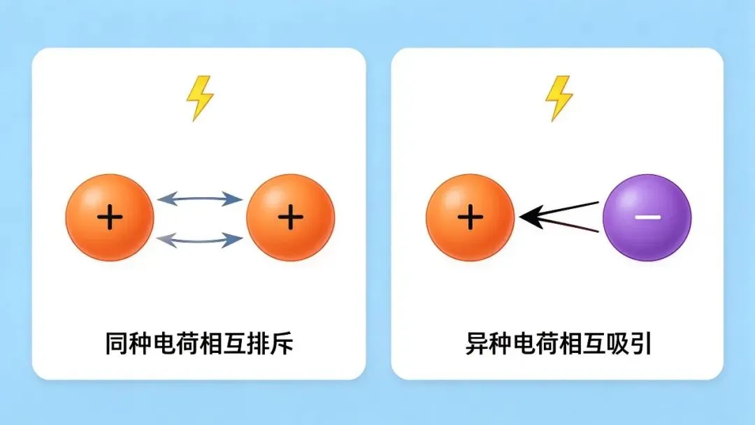 初三物理:两种电荷(3分钟搞定重点+难点)-第4张图片-四季读书网 初三物理:两种电荷(3分钟搞定重点+难点)-第4张图片-四季读书网