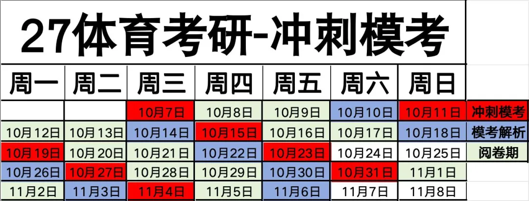 27体育考研【冲刺模考+押题预测】时间安排-第3张图片-四季读书网 27体育考研【冲刺模考+押题预测】时间安排-第3张图片-四季读书网