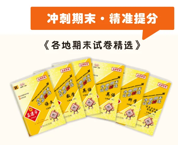 26秋上新|初中《各地期末试卷精选》,期末复习一步到位!-第1张图片-四季读书网