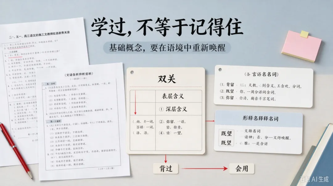 小屋高考备考微扎13|高三语文九月月考小记:为什么讲过的知识,学生还是不会?-第4张图片-四季读书网