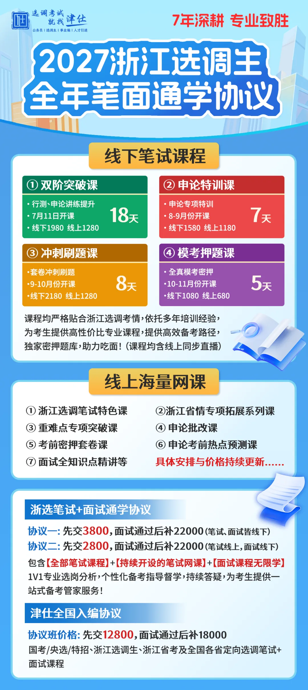 【选岗参考】2027浙江选调模考大赛七期-第21张图片-四季读书网