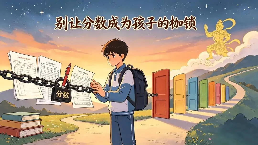 别让分数成为初一孩子的枷锁,猴哥也有治不了的妖精,孩子凭啥门门都行-第1张图片-四季读书网