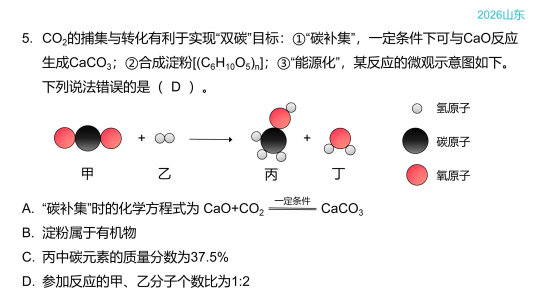 中考化学答题技巧:微观过程示意图-第8张图片-四季读书网